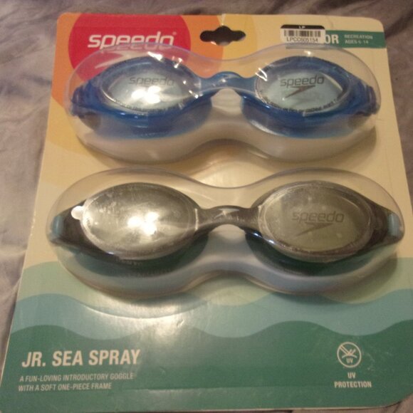 Speedo Jr Sea Spray goggles Recreation ages 6-14 - Picture 1 of 2